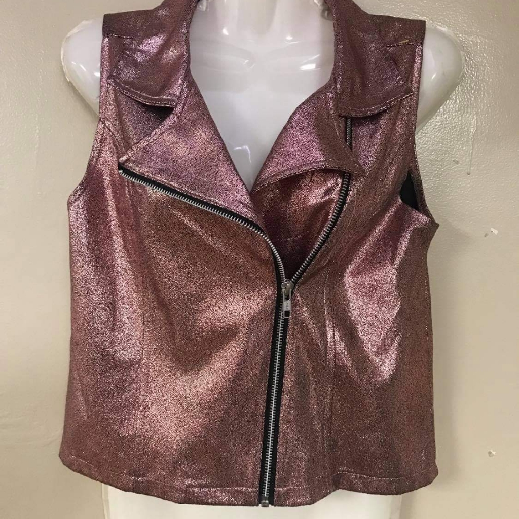 Wonder Nation Brand Extra Large Purple Metallic Jacket